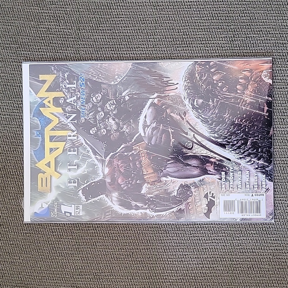 #1 Batman Eternal (2014) Signed by Jason Fabok & James Tynion